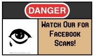 danger fB scams