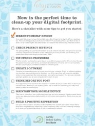 clean digital profile