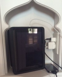 We charged an iPad and mobile phone, and we had room for more devices.