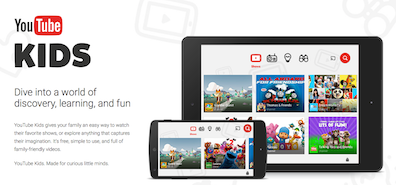 YouTube Kids splash screen